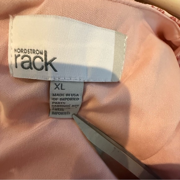 Nordstrom Rack Sleeveless A-line High low Dress Size XL lined feminine Summer - Picture 12 of 14